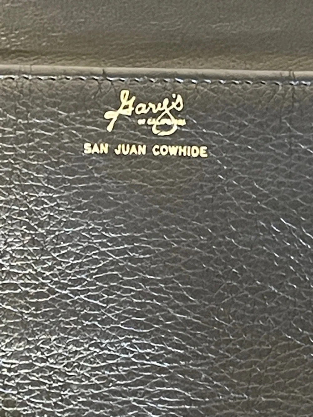 Gary's of California Vintage Leather Envelope Type Folder